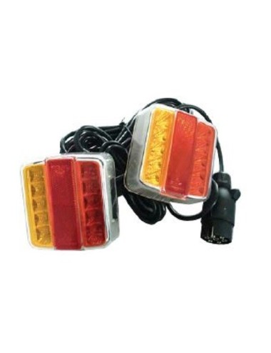 KIT IMPIANTO LUCI RIMORCHIO LED SENZA CALAMITA MOVIT