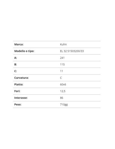 ZAPPETTA KUHN EL 32 51503200/33