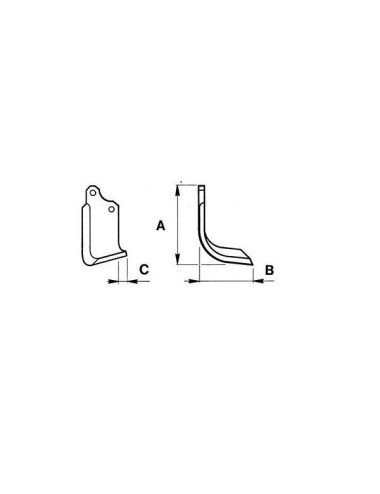 ZAPPETTA MASCHIO NC/PS/Z V.T. 02108432/33 (CURVA)