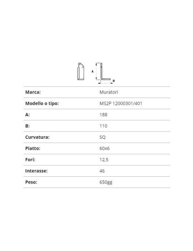 ZAPPETTA MURATORI MS2P 12000301/401