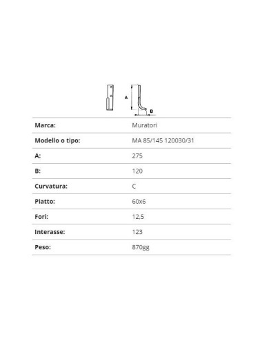 ZAPPETTA MURATORI MA 85/145 120030/31