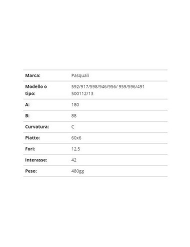 ZAPPETTA PASQUALI 592/917/598/946/956/959/596/491 500112/13