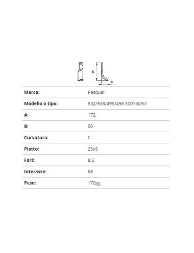 ZAPPETTA PASQUALI 532/938/495/498 500160/61