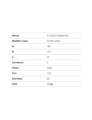 ZAPPETTA SICMA CS 4811400/1