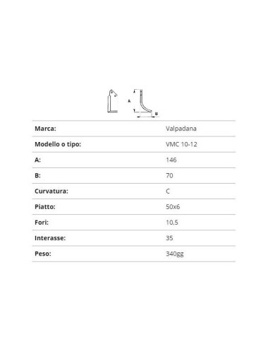 ZAPPETTA VALPADANA VMC 10-12