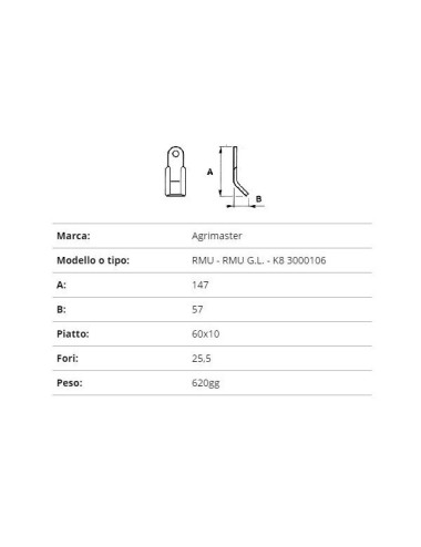 COLTELLO AGRIMASTER RMU 3000106