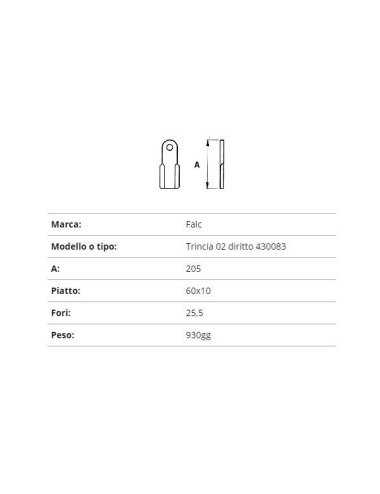 COLTELLO FALC TRINCIA 02 D. 430083