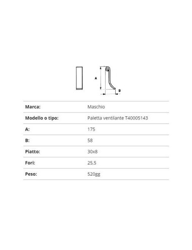COLTELLO MASCHIO PALETTA VENTILANTE