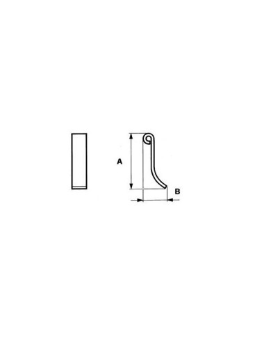 COLTELLO NOBILI VENTILANTE 34X8/183