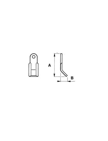COLTELLO OSMA TRINCIAY 50X8/155