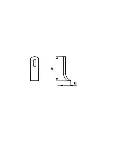 COLTELLO VOTEX 35X10/98