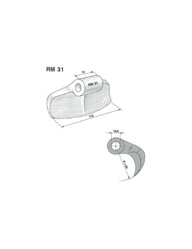 MAZZA TRINCIASARMENTI RM31 HMF