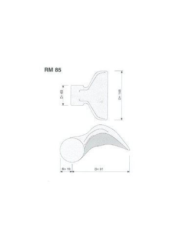 MAZZA TRINCIASARMENTI RM85 MASCHIO - F.20