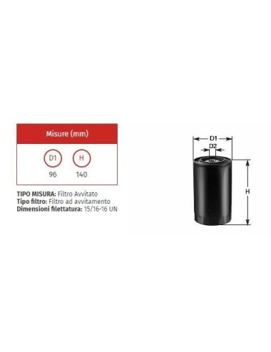 FILTRO NAFTA CLEAN DN 343