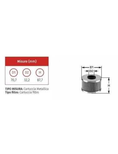 FILTRO NAFTA CLEAN MG 029