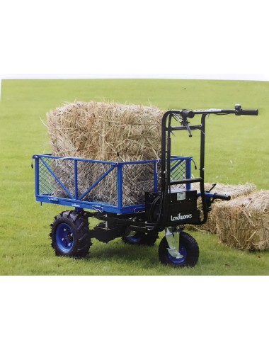 CARRIOLA ELETTRICA LANDWORKS C/CESTELLO - 3 RUOTE