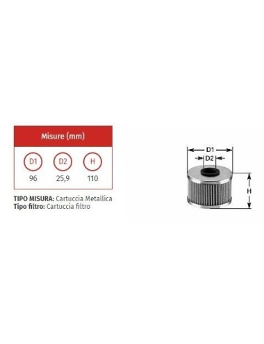 FILTRO NAFTA CLEAN MG 010/F