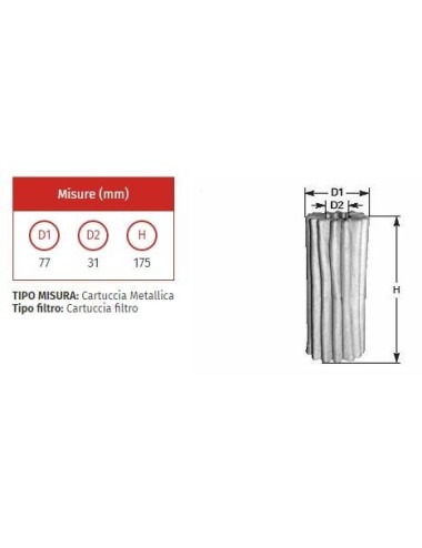 FILTRO NAFTA CLEAN MG 087