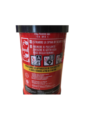 ESTINTORE POLVERE 2KG