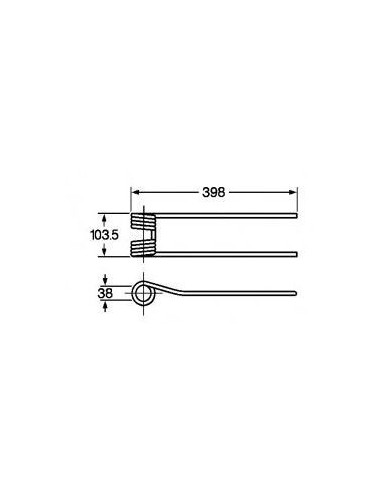 DENTE PER GIRELLO B.C.S-MAINARDI