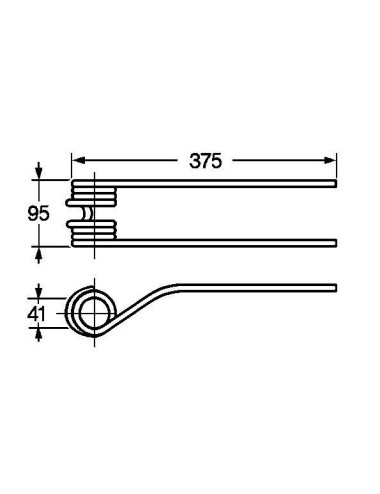 DENTE PER GIRELLO FAHR T.N. UNIVERSALE