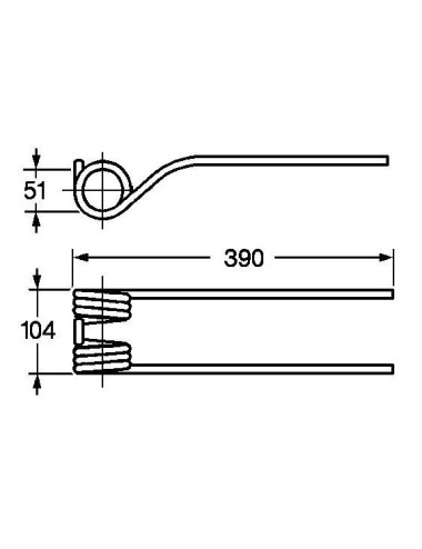 DENTE PER GIRELLO FELLA PIEGATO