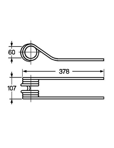 DENTE PER GIRELLO FAHR FILO 10
