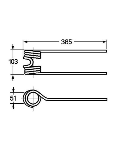 DENTE PER GIRELLO POTTINGER