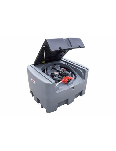 SERBATOIO GASOLIO 400 LT CON PISTOLA AUTOMATICA