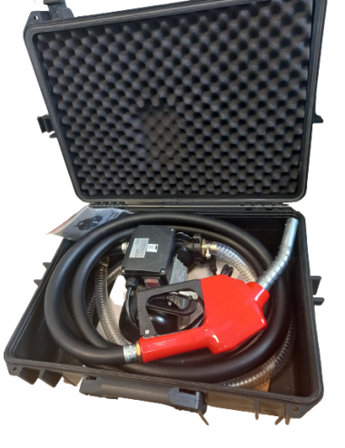 KIT VALIGETTA POMPA GASOLIO C/PISTOLA AUTOMATICA