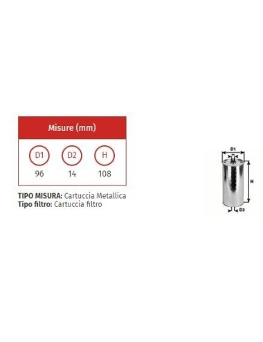 FILTRO OLIO CLEAN ML 417