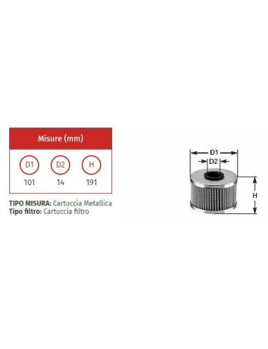 FILTRO OLIO CLEAN ML 456