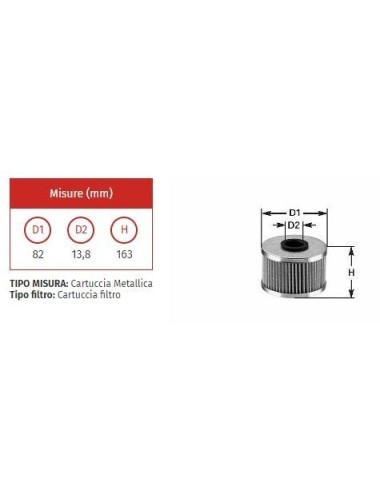 FILTRO OLIO CLEAN ML 73