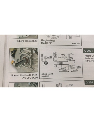 MOTORE G200Q HP6 CILINDRICO