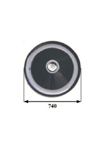 DISCO FOLLE P.Z 165 CON MOZZO