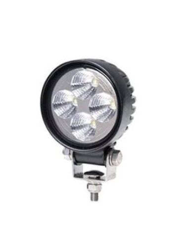 FARO LAVORO TONDO A 4 LED MOVIT