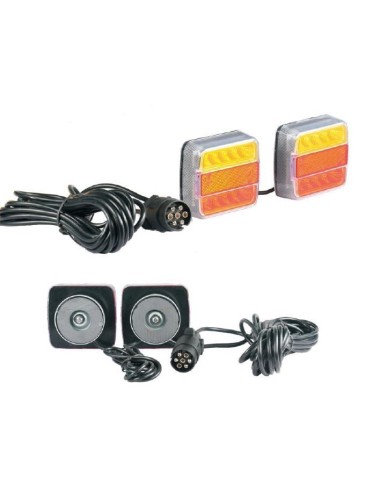 KIT IMPIANTO LUCI RIMORCHIO LED CALAMITATO MOVIT