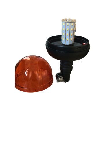 LAMPADA ROTANTE A LED TONDA