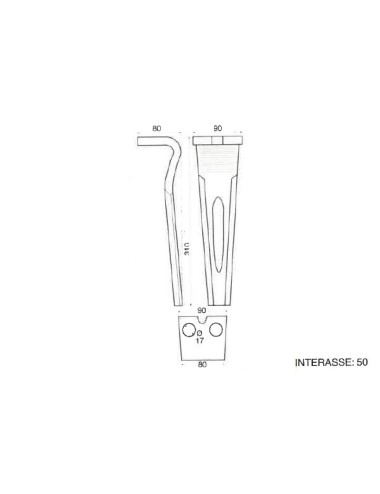 DENTE LAMA FORIGO PESANTE P90