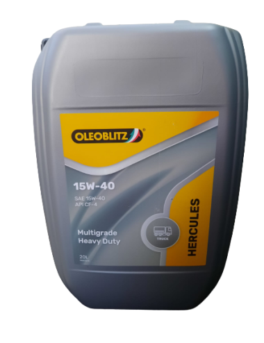 OLIO MOTORE HERCULES 15W40 LATTA 20LT