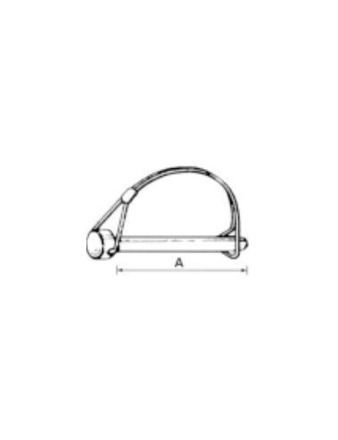 SPINOTTO PER MOTOZAPPA D.10 - CONF. 10 PZ