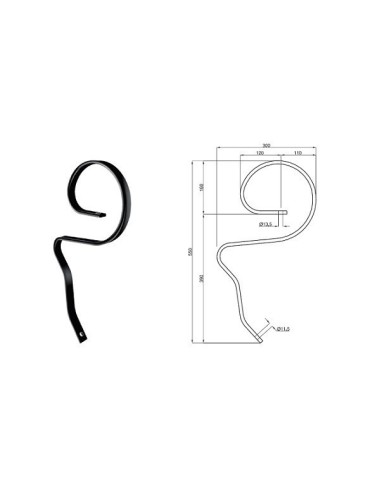 MOLLA FLEX RAU 32X10 SENZA VOMERE