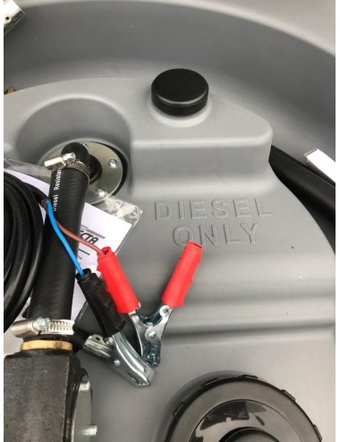 SERBATOIO GASOLIO 200 LT CON PISTOLA AUTOMATICA