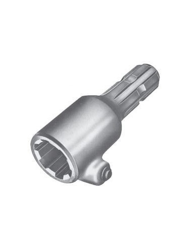 RIDUZIONE CON PULSANTE NERA - DIMENSIONE - PROFILO ESTERNO 13/8+ INTERNO 13/8 NERA