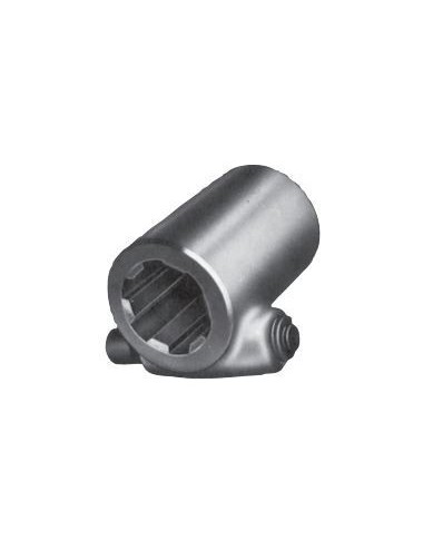 BUSSOLA SCANALATA CON PULSANTE - 13/8 L.130