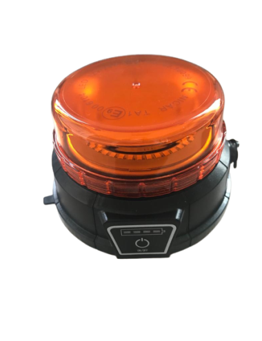 LAMPADA ROTANTE LED - CALAMITATA BASSA A BATTERIA - MOVIT