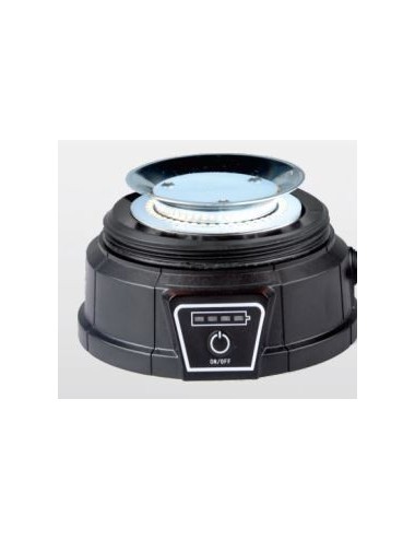 LAMPADA ROTANTE LED - CALAMITATA BASSA A BATTERIA - MOVIT