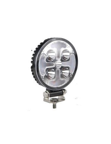 FARO LAVORO 5 LED BIANCHI+ 20 LED AMBRATI STROBO