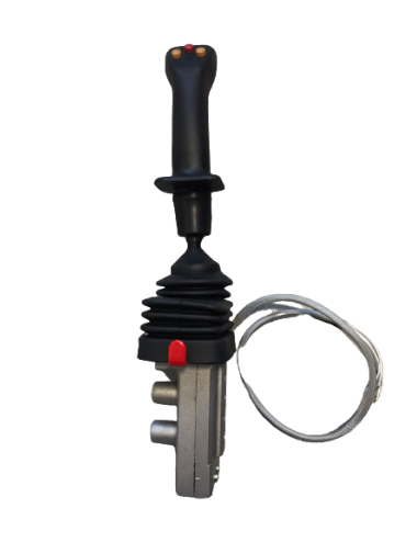 JOYSTICK PER DISTRIBUTORI IDRAULICI - 3 PULSANTI