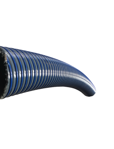 TUBO PLASTICA - GRIGIO/BLU D.100